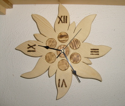 Edelwei&szlig; Uhr Fichte Nr. 86.3