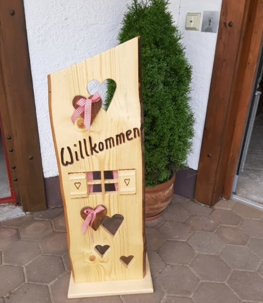 Eingangsbrett  112 cm hoch