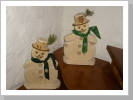 Schneemann Holz 44 cm hoch 29cm breit 35,00 &euro; mit Schal